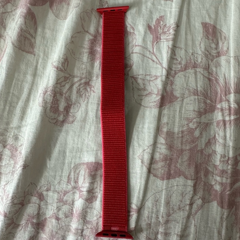 Bright Red Watch Band

series 5